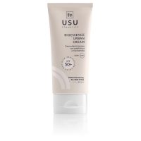 Jar  of  Usu  Cosmetics  Bioessence  Urban  Cream  SPF50