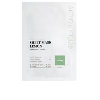 Sachet  of  Village  11  Factory  Active  Clean  Sheet  Mask  Lemon  by  Village  11  Factory,  a  mask  indicated  for  hydrating  dull  skin.