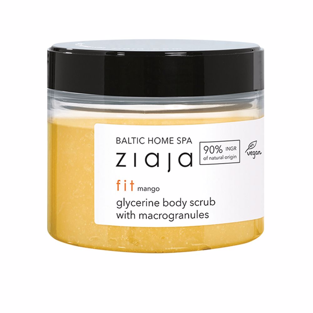 ZiajaBalticHomeSpaFitBodyScrub300ml Product container of Ziaja Baltic Home Spa Fit Body Scrub by Ziaja, a scrub indicated for exfoliating dead skin and smoothing the body.