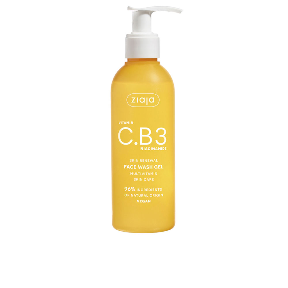 ZiajaVitaminC.B3NiacinamideFacialCleansingGel190ml Ziaja Vitamin C.B3 Niacinamide Gel de Limpeza 190ml - Image 1