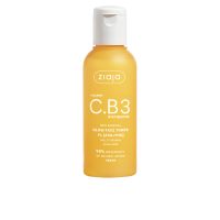 Bottle  of  Ziaja  Vitamin  C.B3  Niacinamide  Illuminating  Facial  Toner  by  Ziaja,  a  toner  indicated  for  toning  and  brightening  the  epidermis.