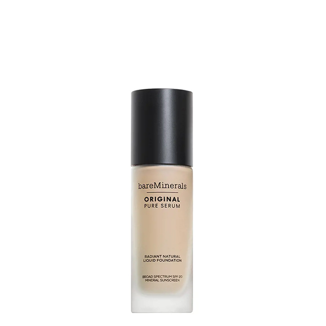 BareMineralsOriginalPureSerumLiquidFoundationColorFairCool130ml Bare Minerals Original Pure Serum Liquid Foundation Color Fair Cool 1 30ml - Image 1