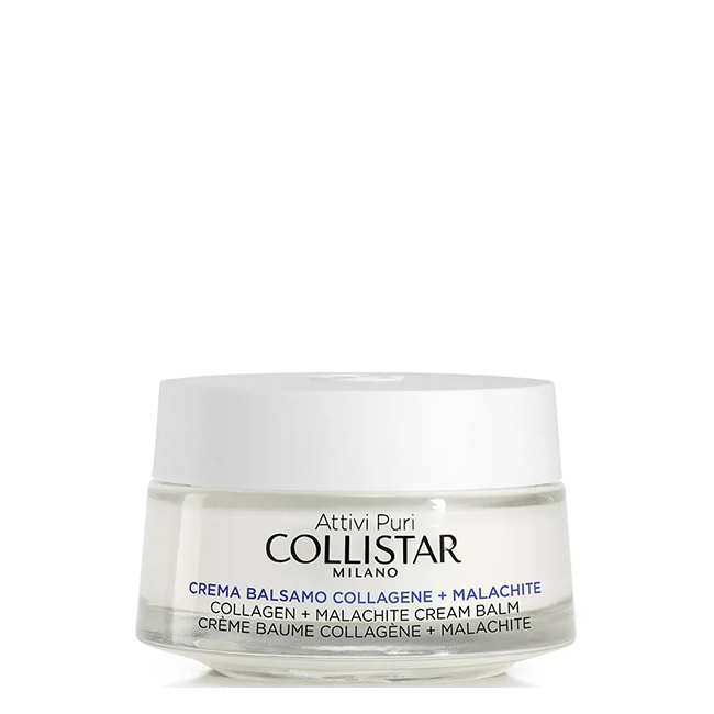 CollistarPureActiveCollagenMalachiteCreamBalm50ml Collistar Pure Active Collagen + Malachite Cream Balm 50ml - Image 1