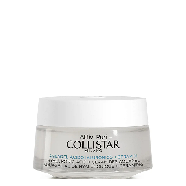 CollistarPureActivesHyaluronicAcidCeramidesAquagel50ml Collistar Pure Actives Hyaluronic Acid + Ceramides Aquagel 50ml - Image 1