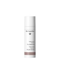 Bottle  of  Dr.  Hauschka  Intensive  Regenerating  Night  Serum  by  Dr.  Hauschka,  a  serum  indicated  for  toning  and  firming  the  skin.