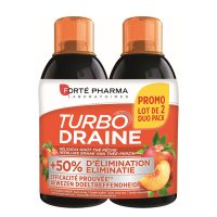 Forté Pharma Slim Draining Duo Peach 2x500ml