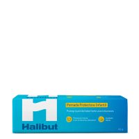 Tube  of  Halibut  Infant  Protective  Ointment  by  Halibut,  an  ointment  indicated  for  preventing  diaper  rash  and  moisturizing  baby  skin.