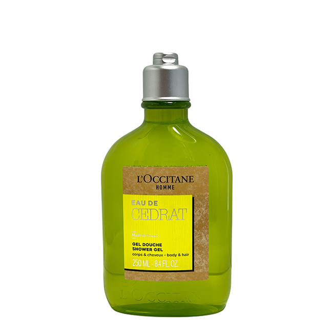 LOccitaneHommeEaudeCedratShowerGel250ml L'Occitane Homme Eau de Cedrat Shower Gel 250ml