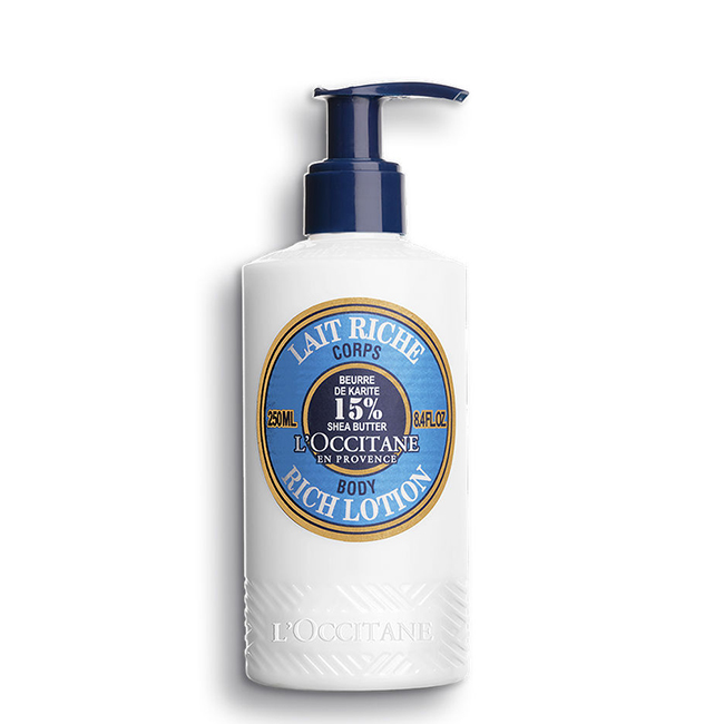 LOccitaneSheaRichBodyMilk250ml L'Occitane Shea Rich Body Milk 250ml