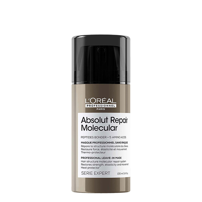 LOrealProfessionnelAbsolutRepairMolecularLeave-InMask100ml L'Oréal Professionnel Absolut Repair Molecular Leave-In Mask 100ml - 画像 (1)