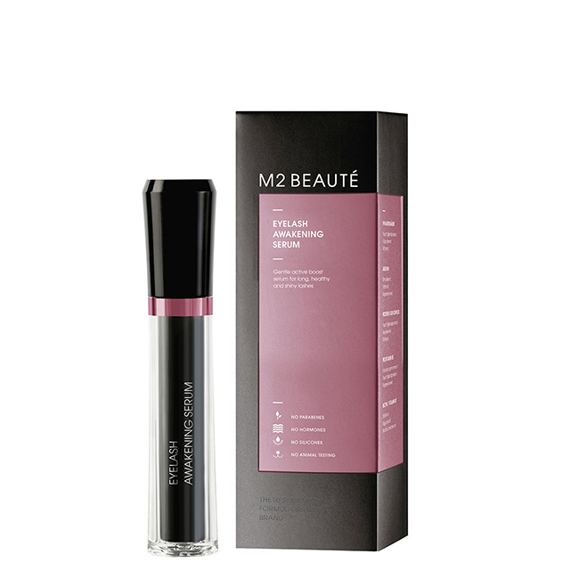 M2BeauteEyelashAwakeningSerum4ml Bottle of Eyelash Awakening Serum by M2 Beauté, a serum indicated for strengthening and lengthening lashes.