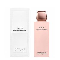 Bottle  of  Narciso  Rodriguez  All  Of  Me  Shower  Gel  by  Narciso  Rodriguez,  a  silky  gel  indicated  for  deep  skin  hydration  and  cleansing.