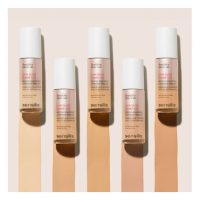 a foundation indicated for moisturizing and evening out facial skin.