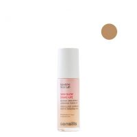 Bottle  of  Sensilis  Skin  Glow  Luminous  Make-up  3  by  Sensilis,  a  foundation  indicated  for  moisturizing  and  evening  out  facial  skin.