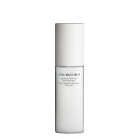 Bottle  of  Shiseido  Men  Energizing  Moisturizer  Extra  Light  Fluid  by  Shiseido,  a  fluid  cream  indicated  for  men  skin  hydration.