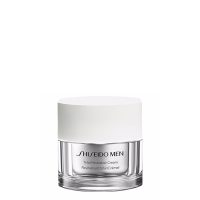 Jar  of  Shiseido  Men  Total  Revitalizer  Cream  by  Shiseido,  a  smooth  cream  indicated  for  minimizing  signs  of  aging  in  men  skin.