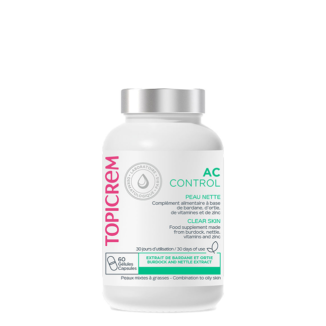 TopicremACControlCleanSkinCapsulesx60 Topicrem AC Control Clean Skin Capsules x60
