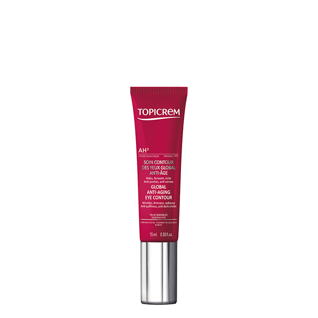 TopicremAH3GlobalAnti-AgingEyeContour15ml Topicrem AH3 Global Anti-Aging Eye Contour 15ml - 画像 (1)