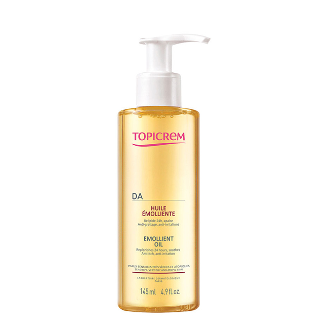 TopicremDAEmollientBodyOil145ml Topicrem DA Emollient Body Oil 145ml