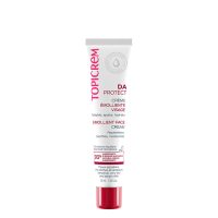 Tube  of  Topicrem  DA  Facial  Emollient  Cream  by  Topicrem,  a  facial  cream  indicated  for  replenishing  and  soothing  the  skin.