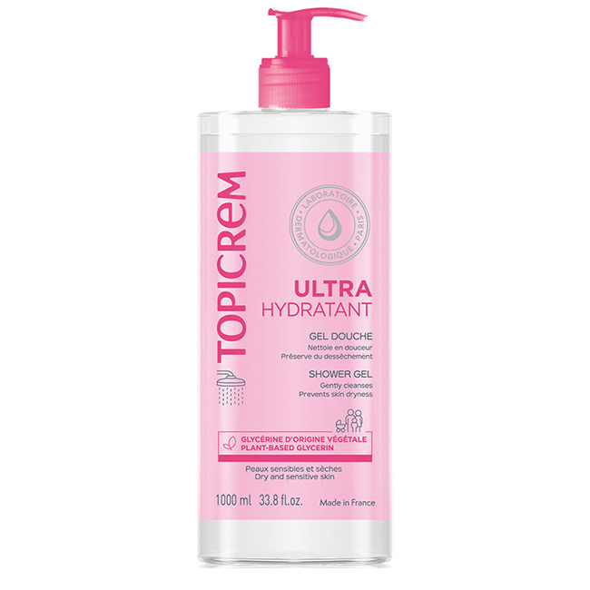TopicremUltraHydratantMildCleansingGel1000ml Topicrem Ultra Hydratant Mild Cleansing Gel 1000ml - Image 1