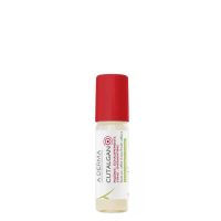 Product  container  of  A-Derma  Cutalgan  Roll-On  Pocket  by  A-Derma,  a  roll-on  gel  indicated  for  soothing  itching  and  skin  irritation.