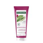 Bottle of Klorane Prickly Pear Hydration & Shine Conditioner by Klorane, a conditioner indicated for detangling and hair shine.