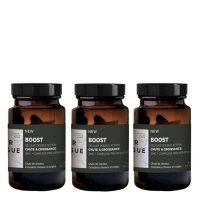 Box  of  Lazartigue  Boost  Anti-Hair  Loss  Supplement  Capsules  by  Lazartigue,  a  food  supplement  indicated  for  hair  loss  and  growth.