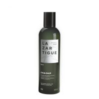 Bottle  of  Lazartigue  Cica-Calm  Soothing  Shampoo  by  Lazartigue,  a  vegan  shampoo  indicated  for  sensitive  or  irritated  scalp.
