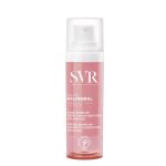 Tube of SVR Palpebral Baume Soothing Balm by SVR, a balm indicated for moisturizing and reducing eyelid irritation.