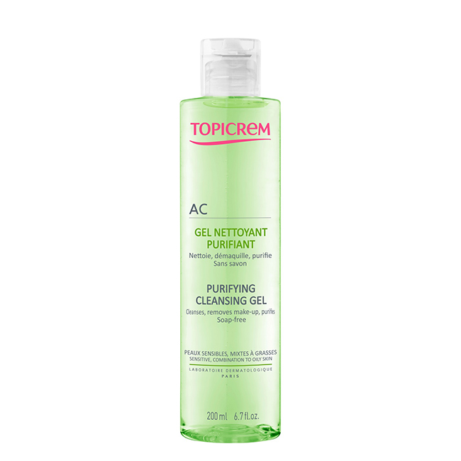 TopicremACPurifyingCleansingGel200ml Topicrem AC Purifying Cleansing Gel 200ml