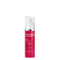 Bottle  of  Topicrem  AH  Global  Anti-Aging  Serum  by  Topicrem,  a  fluid  serum  indicated  for  wrinkles,  firmness  and  skin  radiance.