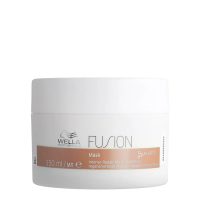 Jar  of  Wella  Professionals  Fusion  Repair  Mask  by  Wella  Professionals,  a  repairing  mask  for  damaged  hair  breakage.