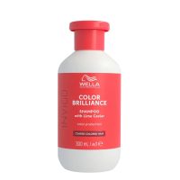 Bottle  of  Wella  Professionals  Invigo  Color  Brilliance  Shampoo  by  Wella,  a  shampoo  indicated  for  protecting  hair  color  intensity.