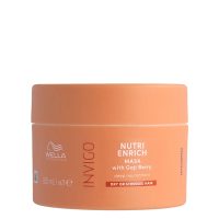 Jar  of  Wella  Professionals  Invigo  Nutri-Enrich  Mask  by  Wella  Professionals,  a  nourishing  mask  for  dry  and  damaged  hair.