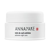 Jar  of  Annayake  Extreme  Night  Care  by  Annayake,  a  night  cream  indicated  for  restoring  skin  firmness  and  radiance  during  sleep.
