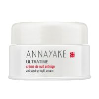 Jar  of  Annayake  Ultratime  Anti-ageing  Night  Cream  by  Annayake,  a  night  cream  indicated  for  cellular  regeneration  and  aging  signs.