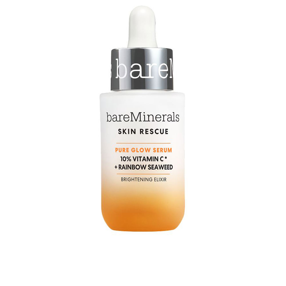 BareMineralsSkinRescuePureGlowSerum30ml Bottle of Bare Minerals Skin Rescue Pure Glow Serum by Bare Minerals, a serum indicated for brightening dark spots and radiance.