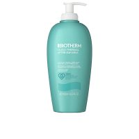 Bottle  of  Biotherm  Oligo-Thermal  After-Sun  Milk  by  Biotherm,  a  refreshing  milk  indicated  for  rehydrating  sun-damaged  skin.