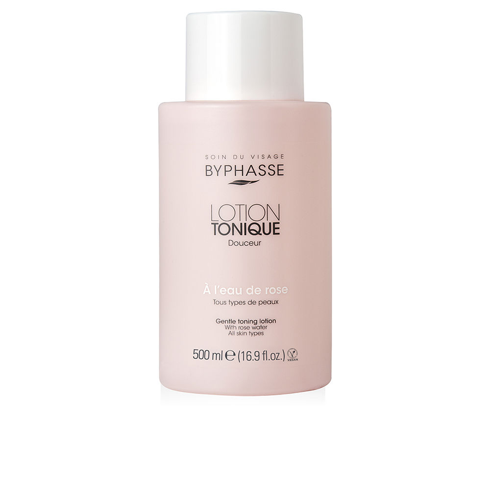 ByphasseGentleToningLotion500ml Bottle of Byphasse Gentle Toning Lotion by Byphasse, a toning lotion indicated for makeup removal and skin stimulation.