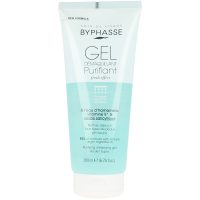 Bottle  of  Byphasse  Purifying  Cleansing  Gel  by  Byphasse,  a  cleansing  gel  indicated  for  makeup  removal  and  skin  toning.