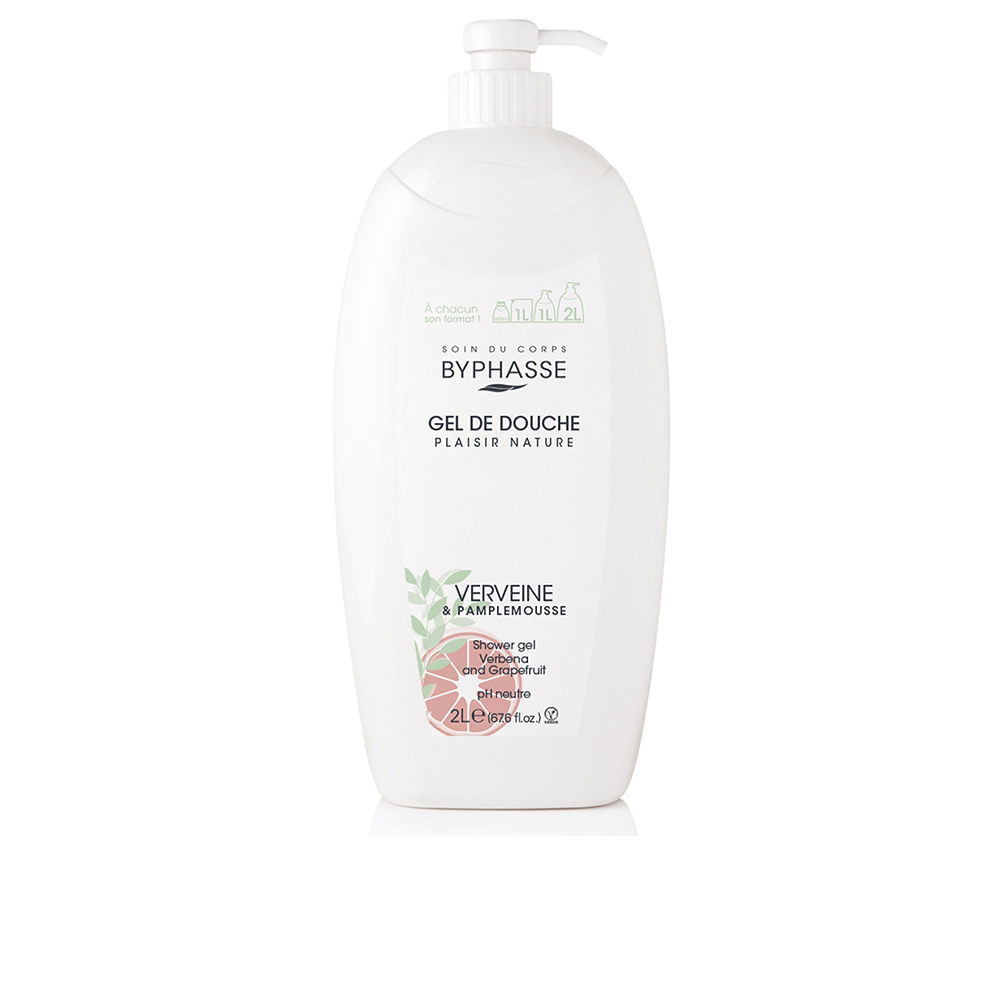 ByphasseVerbenaandGrapefruitShowerGel2000ml Byphasse Verbena and Grapefruit Shower Gel 2000ml - 画像 (1)