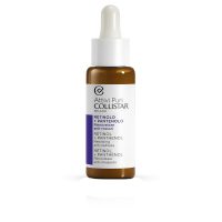 Bottle  of  Collistar  Pure  Actives  Retinol  and  Panthenol  Drops  by  Collistar,  a  serum  indicated  for  cell  turnover  and  wrinkle  reduction.