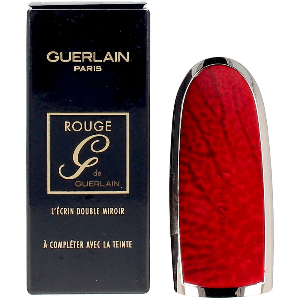 GuerlainRougeGLeCapotDoubleMiroirLipstickCapColorRedVanda Guerlain Rouge G Le Capot Double Miroir Lipstick Cap Color Red Vanda