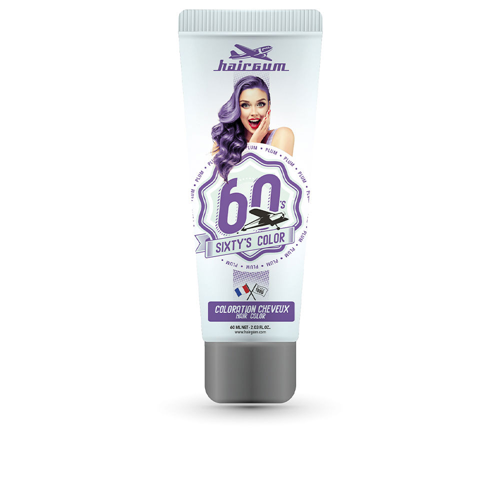 HairgumSixtySColorHairColorPlum Hairgum Sixty S Color Hair Color Plum - Image 1