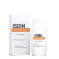 Bottle  of  Isdin  Foto  Ultra  Spot  Prevent  SPF50