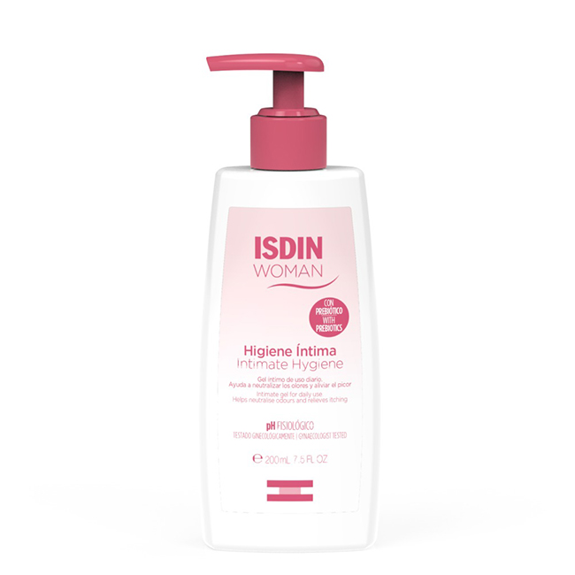 ISDINWOMANIntimateHygieneGel200ml Woman Isdin Gel Higiene Intima 200ml - Image 1