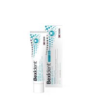 Tube  of  Isdin  Bexident  Gums  Daily  Use  Toothpaste  by  Isdin,  a  toothpaste  indicated  for  daily  cleaning  and  preventing  gum  problems.