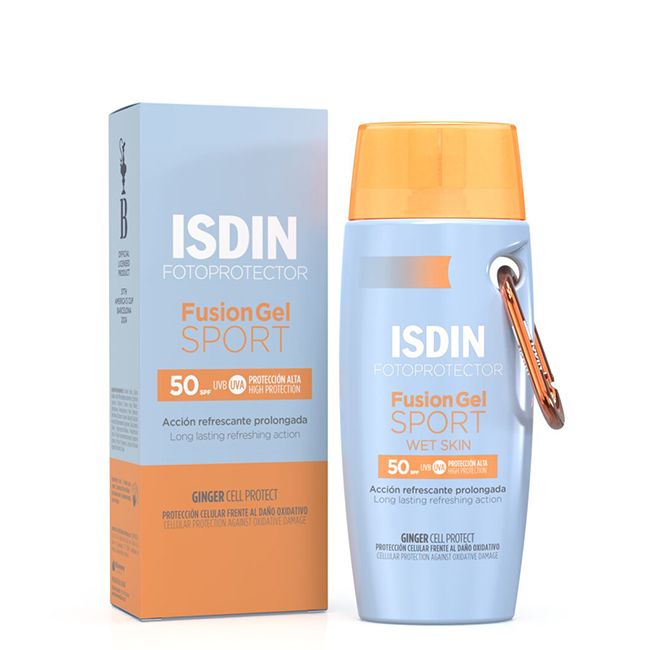 IsdinFotoprotectorFusionGelSportWetSkinSPF50100ml Isdin Fotoprotetor Fusion Gel Sport SPF50 100ml - Image 1