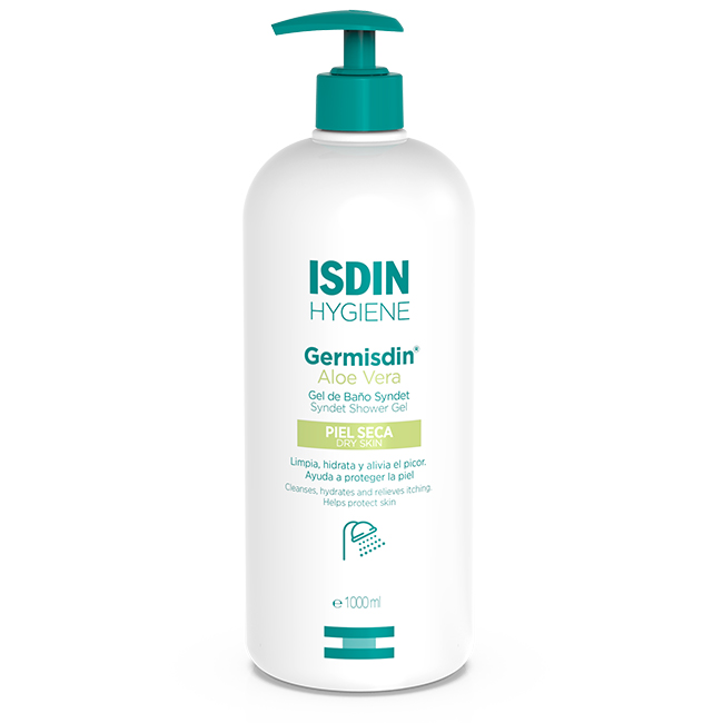 IsdinGermisdinAloeVeraSoap-FreeBathGel1000ml Isdin Germisdin Aloe Vera Soap-Free Bath Gel 1000ml
